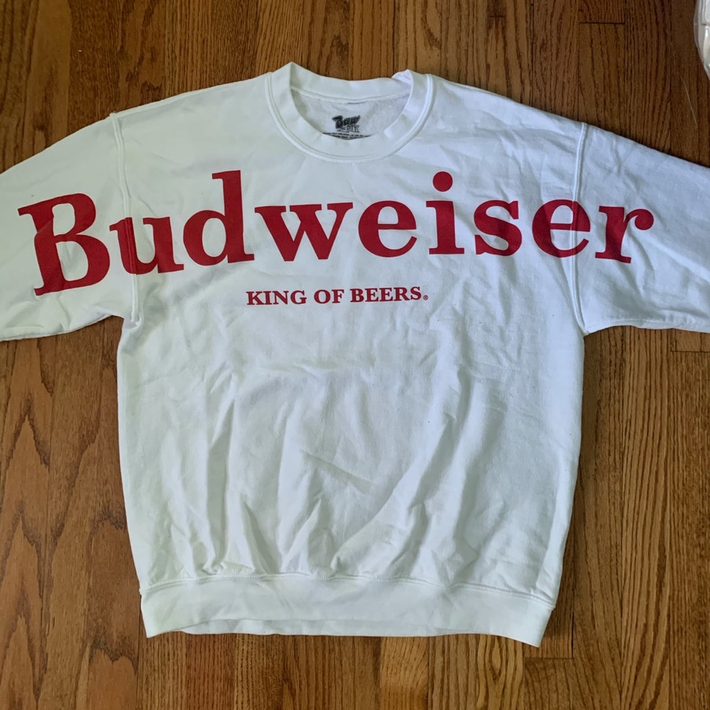 URBAN OUTFITTERS BUDWEISER CREWNECK